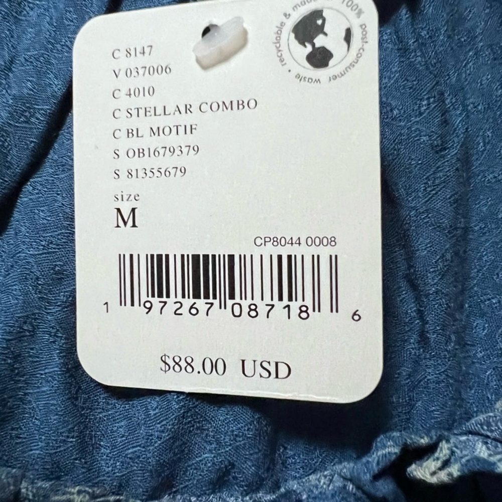 FREE PEOPLE Bali Wild Daisy Slip /
Stellar Combo size Medium - Picture 9 of 14